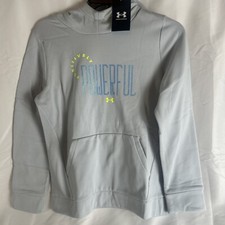 Under Armour Girls' Armour Fleece  Positive Hoodie Size YLG NWT