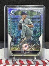 2023 bowman chrome mojo refractor luis serna