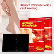 1Bag - 6 Patches Varicose Veins Plaster Medical Patch Vasculitis Spider Leg Care