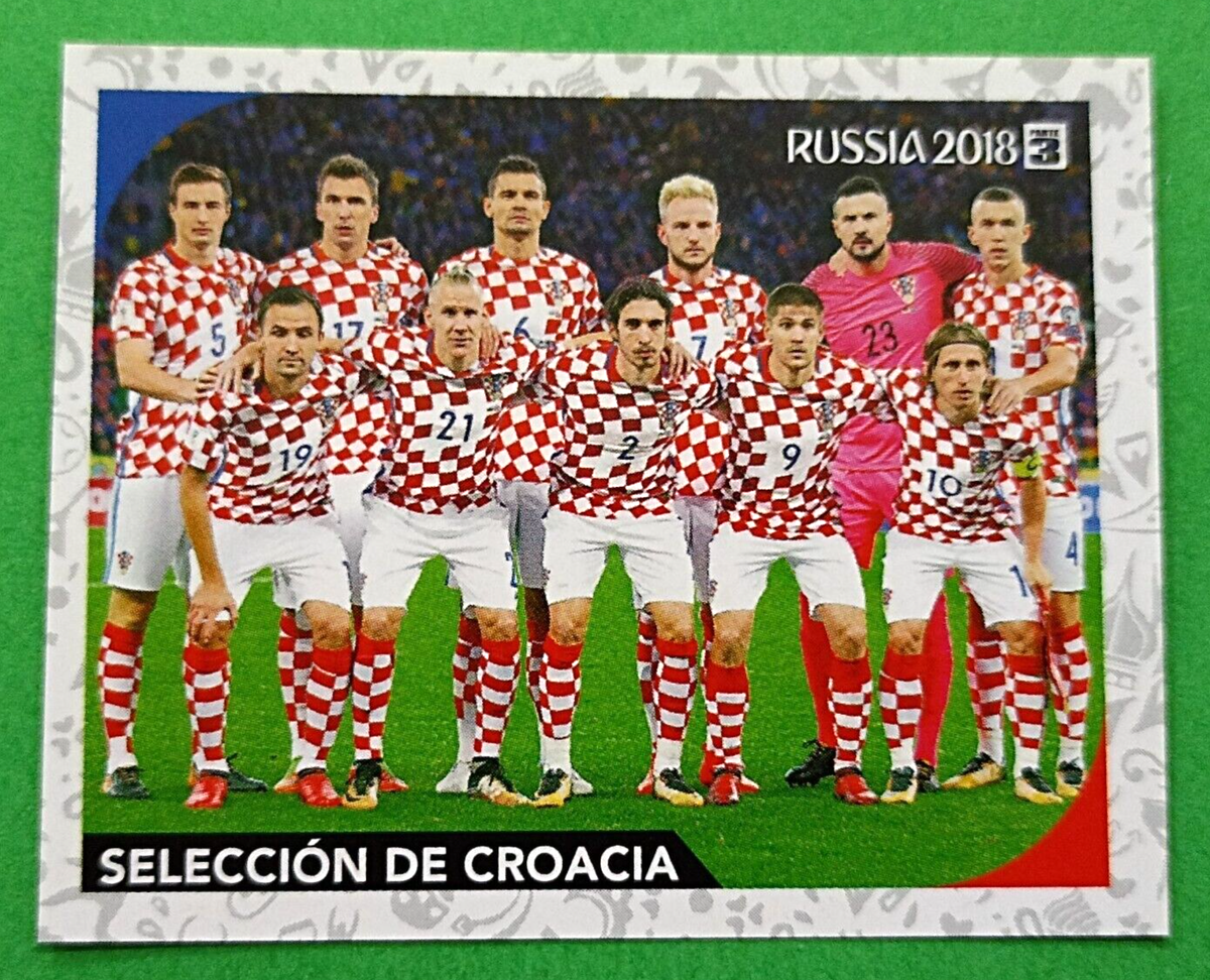 ユーロ　まとめ　1ユーロ37枚　2ユーロ9枚 2018 3R RUSSIA PRE WORLD CUP FIFA #48 CROATIA SOCCER TEAM Sticker