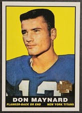 2001 Topps Archives #23 Don Maynard New York Titans