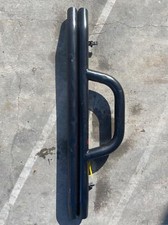 1991 Jeep Wrangler Utility 4.0l Front Bumper Dual Tubular Guard W Hoop Black