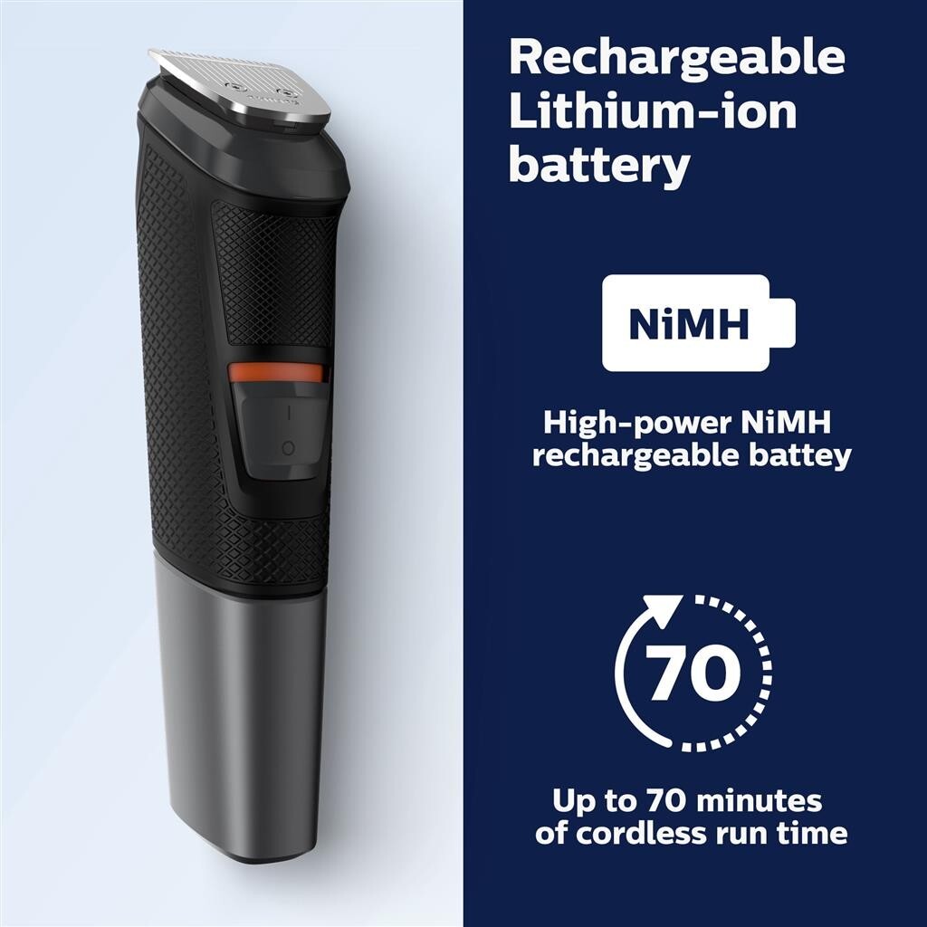 💥Rechargeable☆Ear☆Nose☆Face☆Beard Shaver☆Norelco☆Multigroom 5000☆16Pc☆Cordless