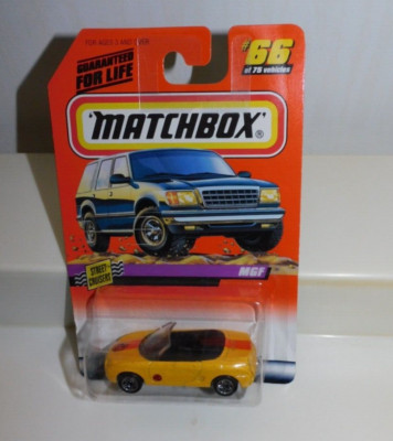 MATCHBOX  1999 #66 '97 MGF