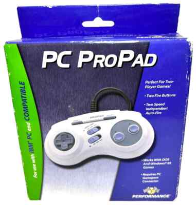 Performance PC PROPAD Controller  *New Unused*  SEALED - Vintage - Rare Find