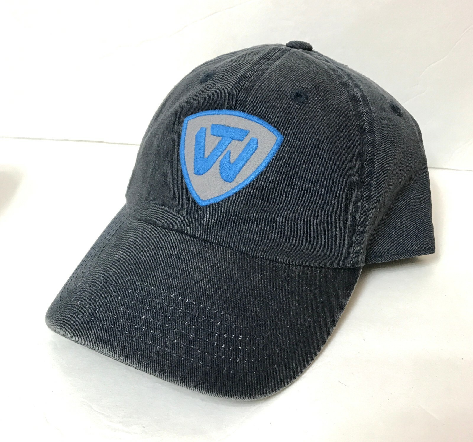 rare TOP OF THE WORLD HAT tw brand company logo fade dark gray dad cap men/women image 4