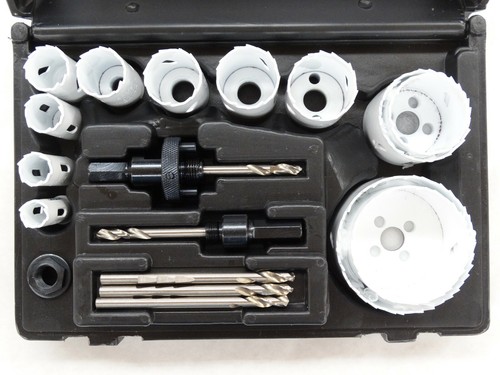 New Kestrel 17 Piece Bi-Metal Hole Saw 