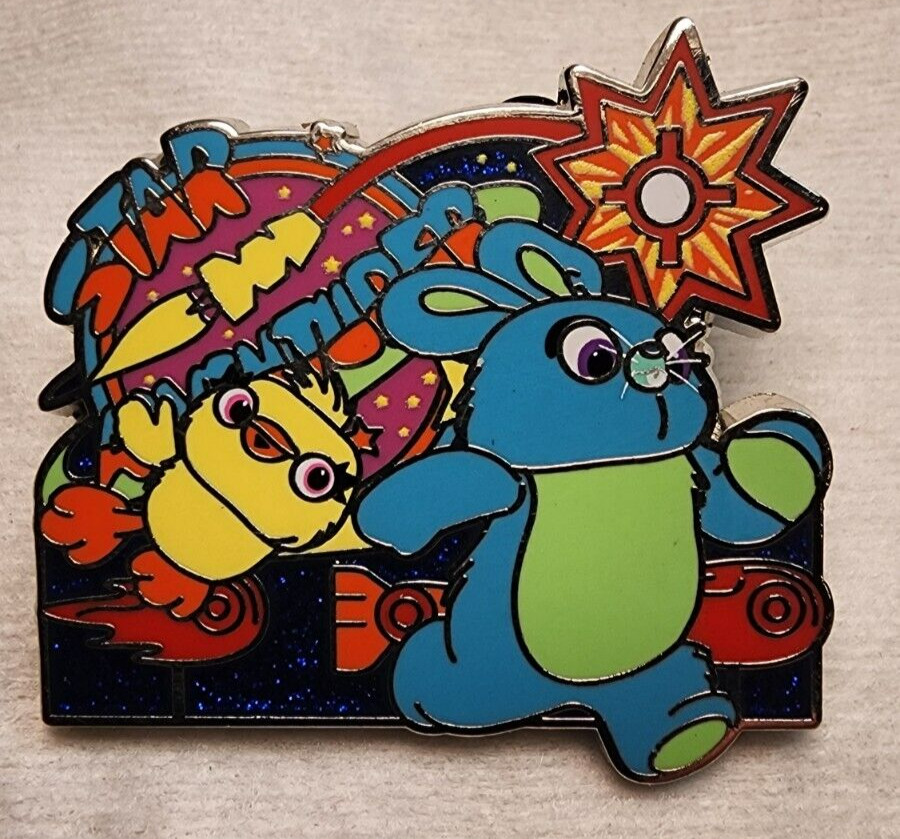 Disney Souvenir Trading Collectors Pin, Toy Story 4 Bunny and Duck