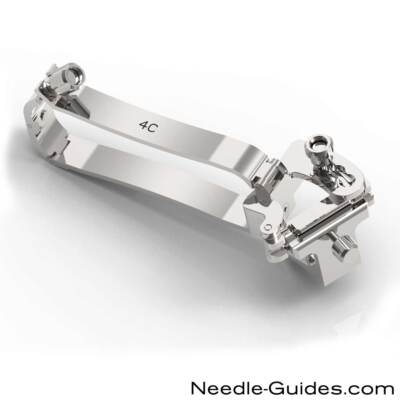 GE 4C Transducer Needle Guide - Reusable - Guia de biopsia