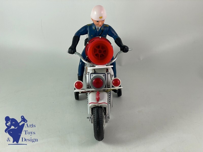 Jouet moto police Masudaya Japon - Collection Jouet moto police Masudaya Japon - Collection