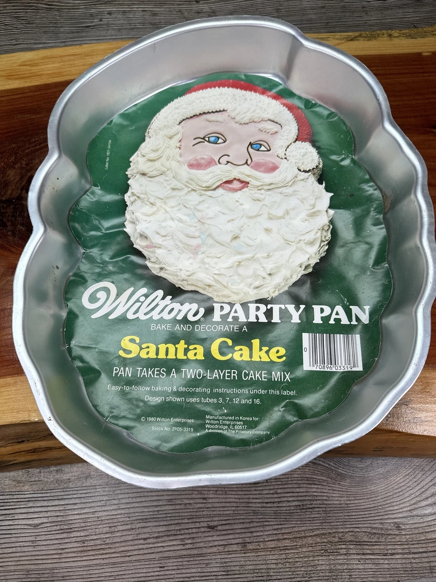 Santa cake clearance pan