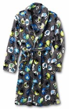 BNWTS JOE BOXER Boys FOOTBALL Plush Fleece SMALL 6 - 7 BATHROBE