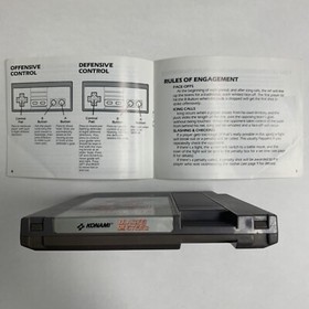 Blades Of Steel - Hockey - Nintendo NES Game And Manual