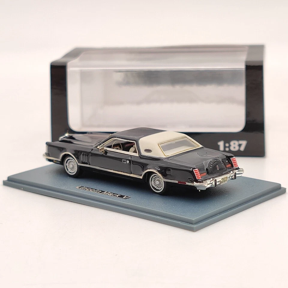 NEO SCALE MODELS 1/87 Lincoln Mark V Black Resin Car Limited Collection - Image 4 of 4
