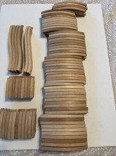 Curved Tracks for Thomas The Train Wooden Railway Double Sided Bundle With 80