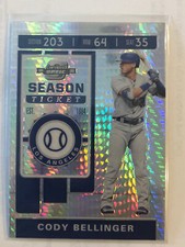 2020 Chronicles Baseball Cody Bellinger Contenders Optic Prizm /299