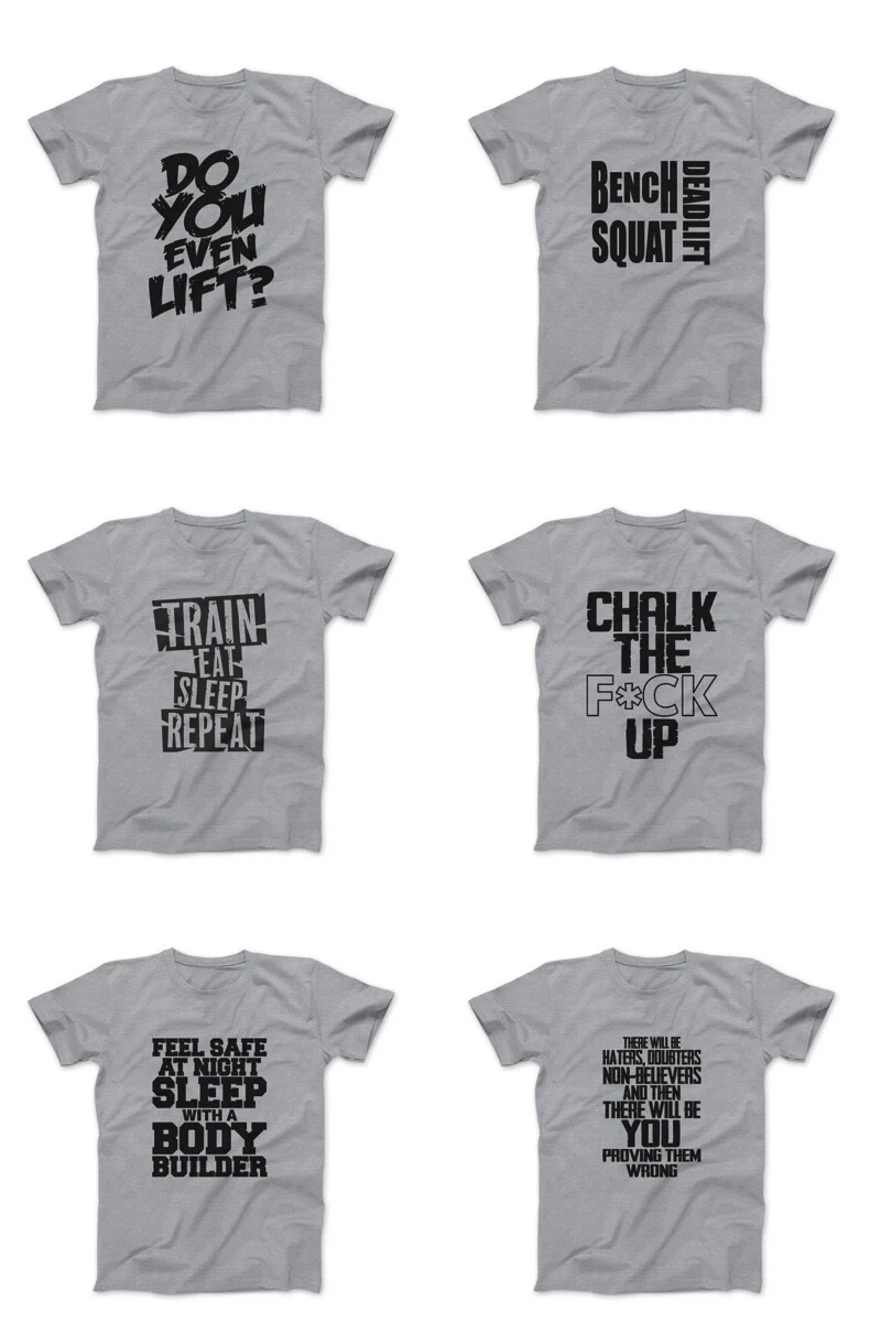 Workout sayings for shirts clearance