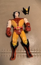 Vintage 1991 Marvel Toybiz Uncanny X-Men Wolverine Snap Out Claws /mask EUC