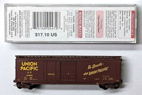 MTL Micro-Trains 33150 UP 163080 A-50-24 50 pies vagón de carga | Zustand: New