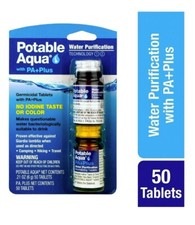 Potable Aqua Water Purification Tablets with PA Plus