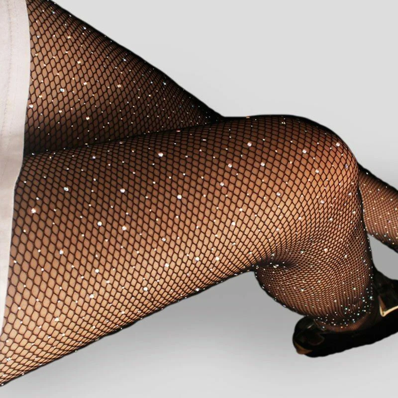 Fishnet on sale tights diamonds