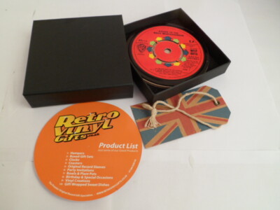 DRINKS COASTERS Music Themed  All Vinyl Records Various Artists Clearance