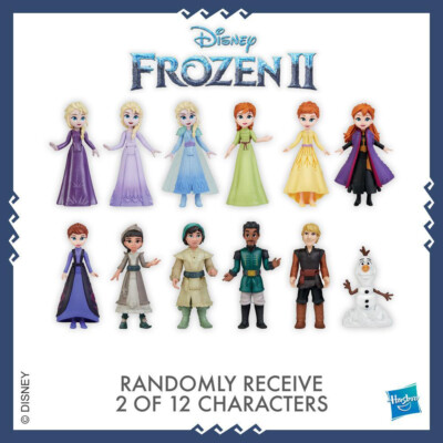 Set Of 2: Disney FROZEN 2 Surprise Blind Box Series 2 Mini 2.25