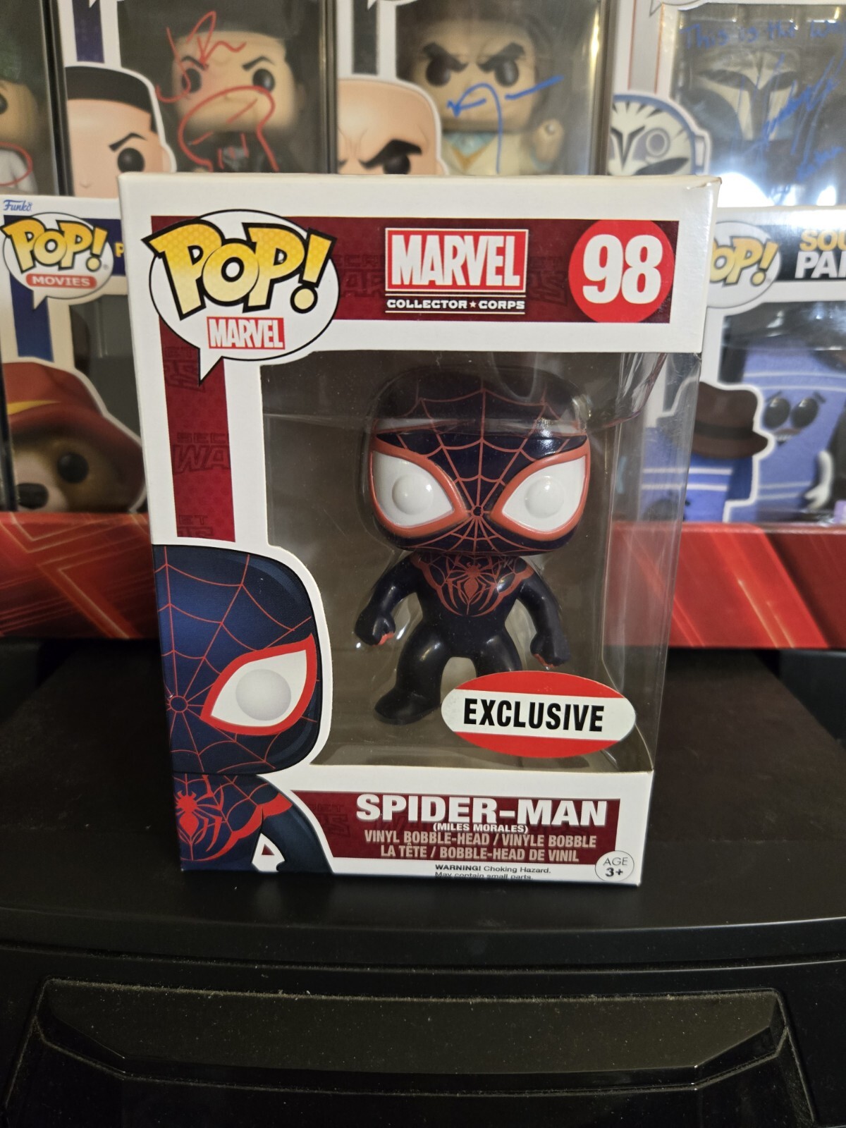 Funko Pop! Figura Vinilo Marvel Spider-Man - Miles Morales #98