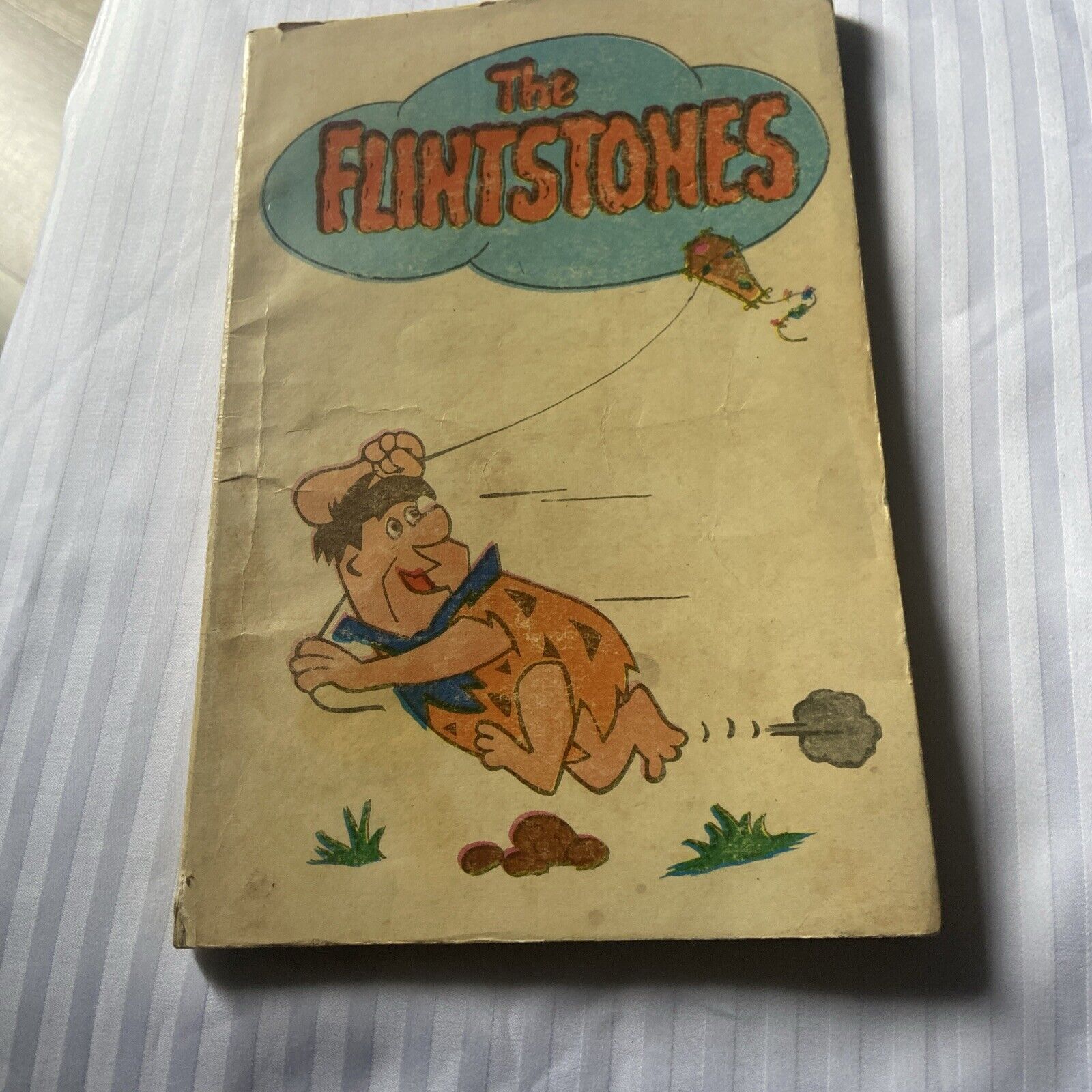 The Flintstones Comic Book Charlton Press Inc 1972 Paperback Xerox Hanna-Barbera