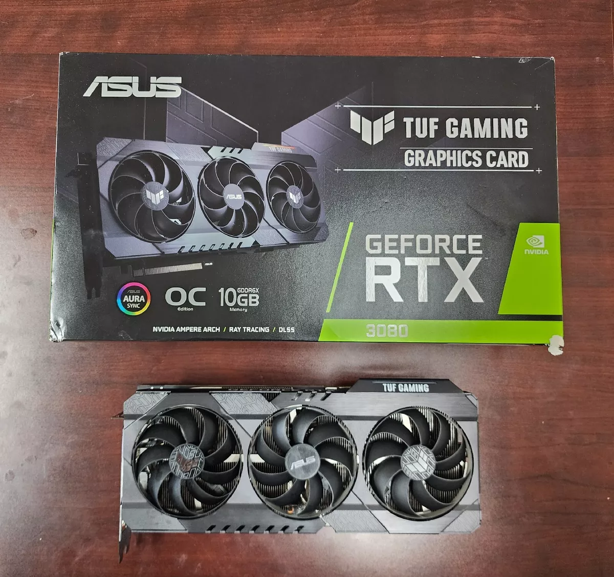 Non LHR ASUS GeForce RTX 3080 OC Edition 10GB GDDR6X TUF Gaming