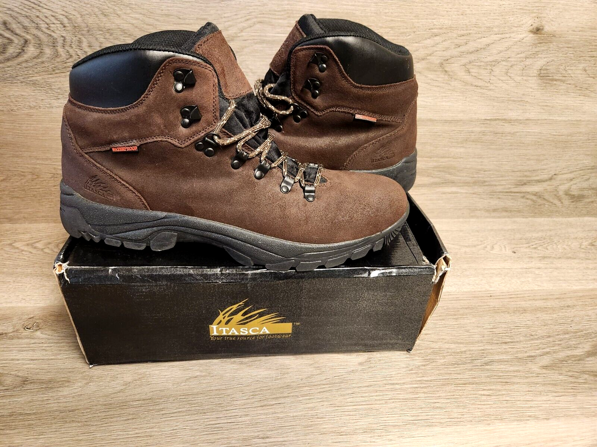 ITASCA Mens Highland Waterproof Work/HIKING/Hunting Boots US 14 UK UA 