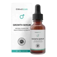 MediLisk Growth Serum | Supports Male Health | Natural & Safe Formula | 10ml