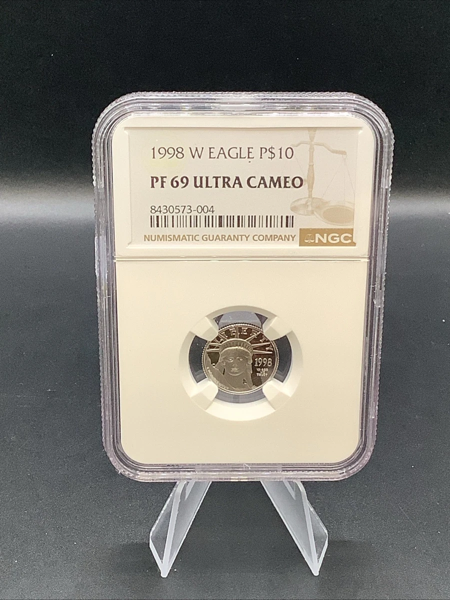 1/10 oz Precious Metal Content per Unit 1998 Platinum Bullion