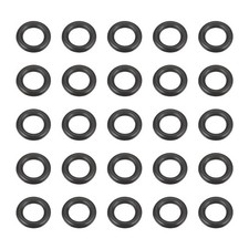 50pcs Nitrile Rubber O-Rings 8 x 5 x 1.5mm Metric Buna-N NBR Sealing Gasket