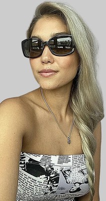 New Christian DIOR Ever3 ANTHA Tortoise Gold Oversized Women's Sunglasses Italy 