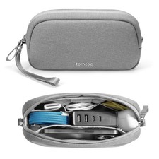 tomtoc Electronics Organizer Travel Case, Water Resistant Travel Bag Cable Organ