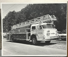 Liverpool NY 1973 American La France 100  Aerial Fire Apparatus Print A66