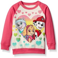 Paw Patrol Girls' Skye, Everest, and Marshall French Terry Sweatshirt SIZE 4T