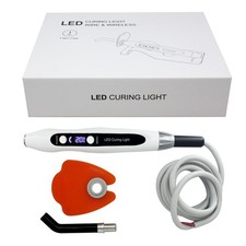 Luz de curado LED dental incorporada con cable 1 segundo lámpara de curado de resina blanqueamiento dental