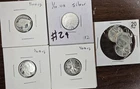 Lot of 8 Fractional .999 Silver Rounds 7x 1/10 oz + 1x 1/4 oz Mixed Designs