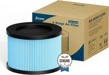 MK01 & MK06 Air Filter Replacement 4-In-1 Air Filter for Smoke Pollen Dander Hai