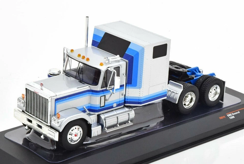 IXO 1/43 TRUCK TRACTOR CAB TR079 GMC General Argento 1980 "Smokey & the bandit" - Immagine 3 di 4