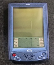Vintage VTech Helio PDA Blue Handheld Organizer Retro Pocket PC VT-OS READ