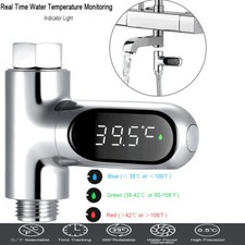LED Digital Shower Thermometer Water Shower Temperature Temperature Display