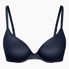 Victoria's Secret Body by Victoria Perfect Full Coverage Bra 36DDD Navy NEW 