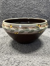 Vintage Rare St Neot (Cornwall) Stoneware Studio Pottery Bowl 6" / 3.25" H