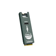 For M.2 MKEY NVME to Front-Panel USB 3.2 Gen2x2 20Gbps Expansion Adapter Card