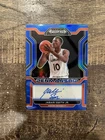 2022 NBA Prizm Draft Picks Jabari Smith Jr Rookie auto Penmanship Blue /149