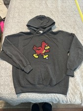 Iowa State vintage walking Cy logo gray L Champion hoodie