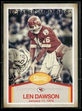 2016 Panini Classics #4 Len Dawson Classic Moments